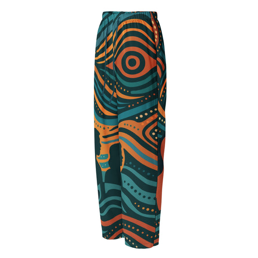 NAIDOC 25 "The Next Generation" Women’s Pyjama Pants - Aboriginal Art by Lani