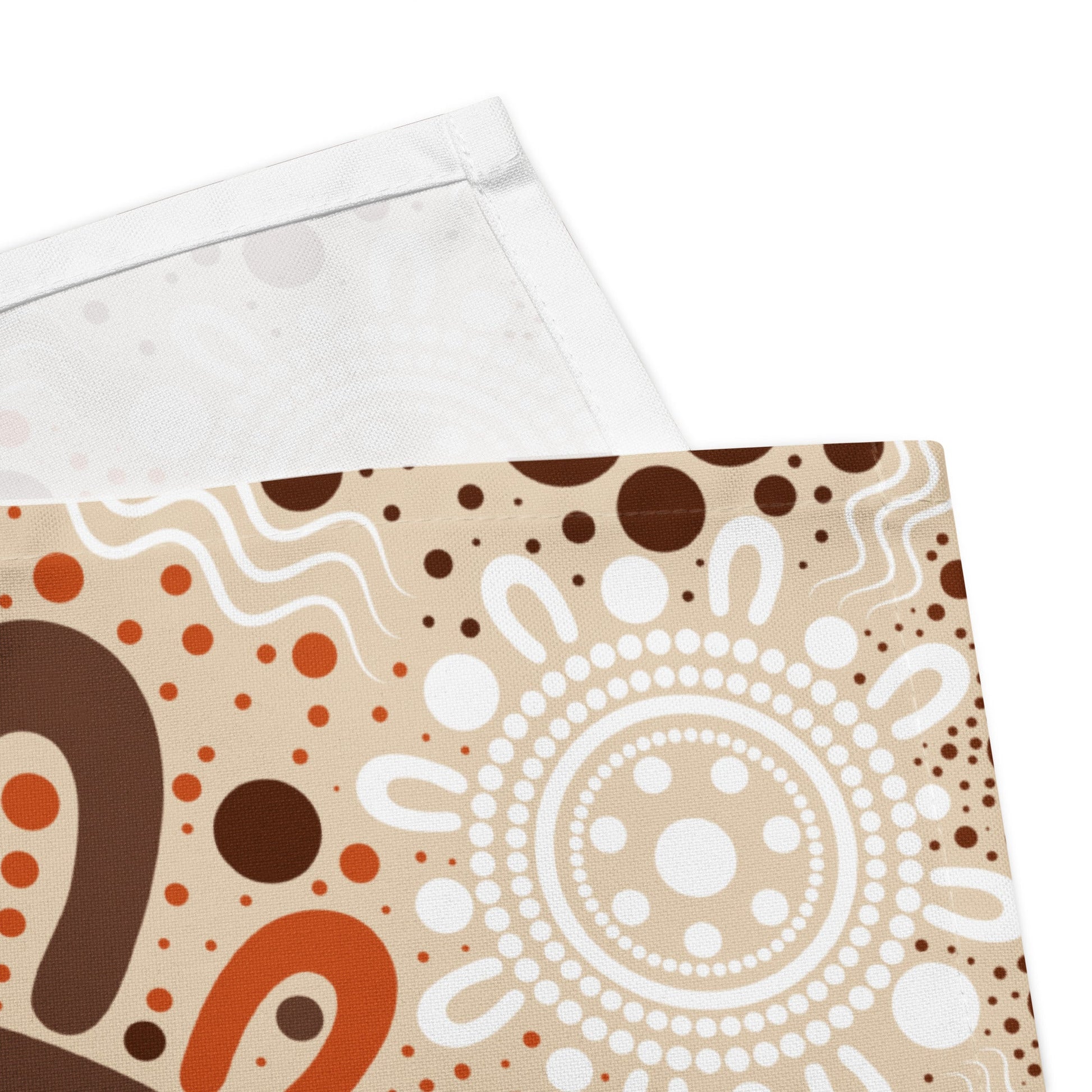 "Woven Together" Cloth Napkin Set (4 Included) - Aboriginal Art by Lani