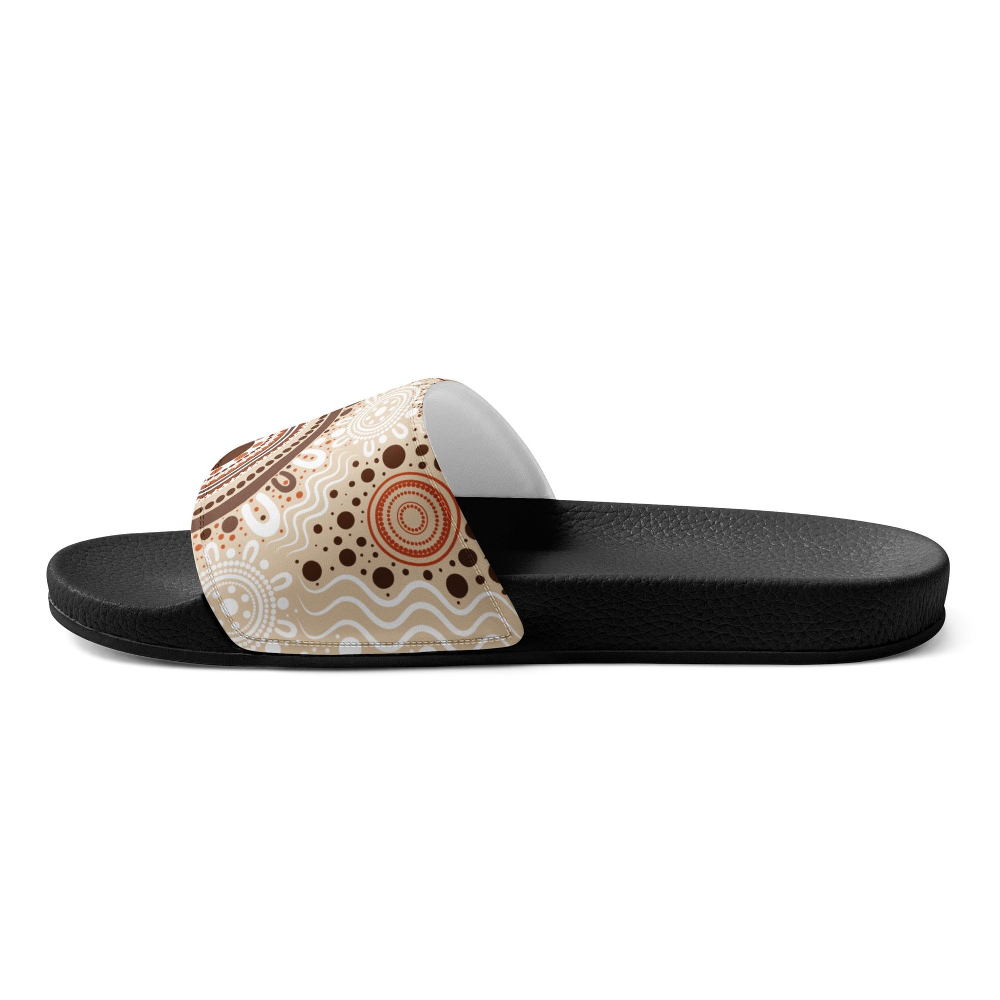 "Woven Together" Men’s Slides - Aboriginal Art by Lani