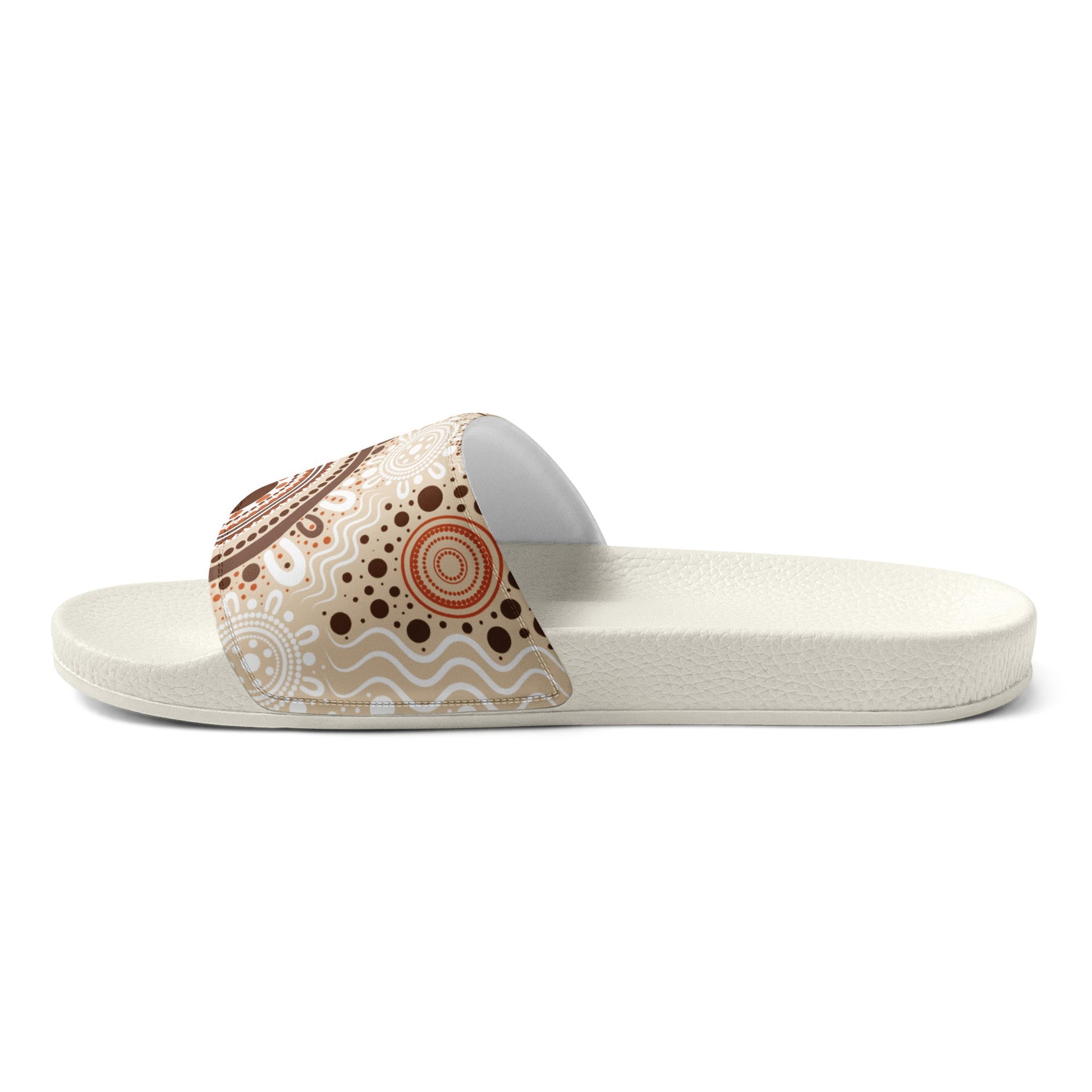 "Woven Together" Men’s Slides - Aboriginal Art by Lani