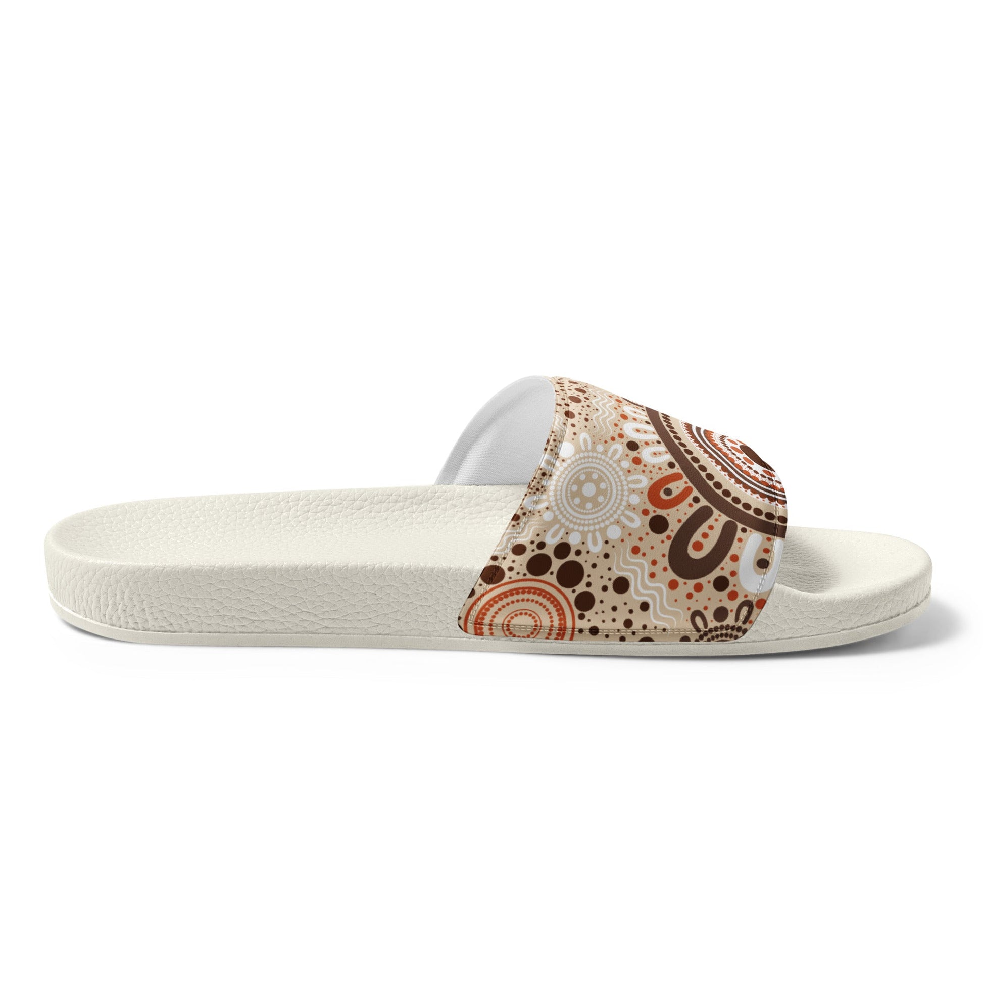 "Woven Together" Men’s Slides - Aboriginal Art by Lani