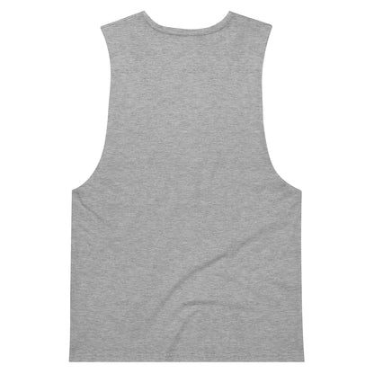 Yarning Circle Men’s Drop Arm Tank Top - Aboriginal Art by Lani