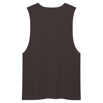 Yarning Circle Men’s Drop Arm Tank Top - Aboriginal Art by Lani